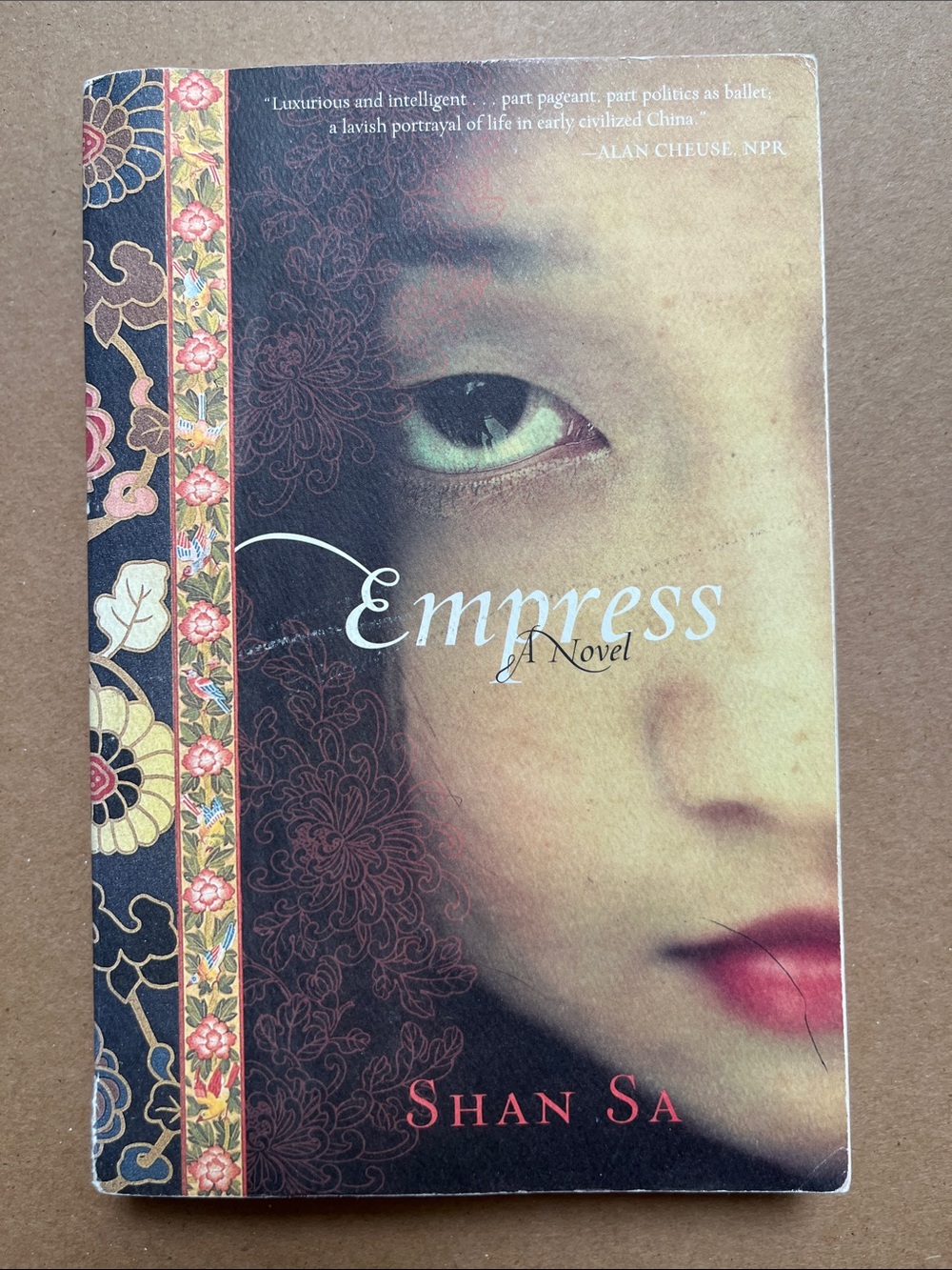 Empress Novel - (Beige, Black, Red)